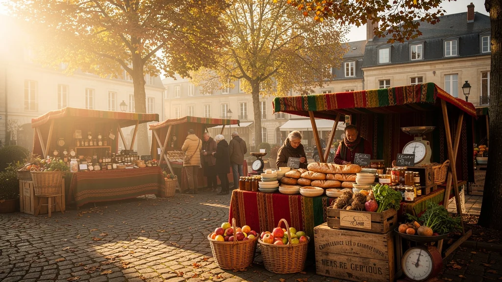 Matinée au marché de Charleville-Mézières avec découverte du jambon d'Ardennes artisanal