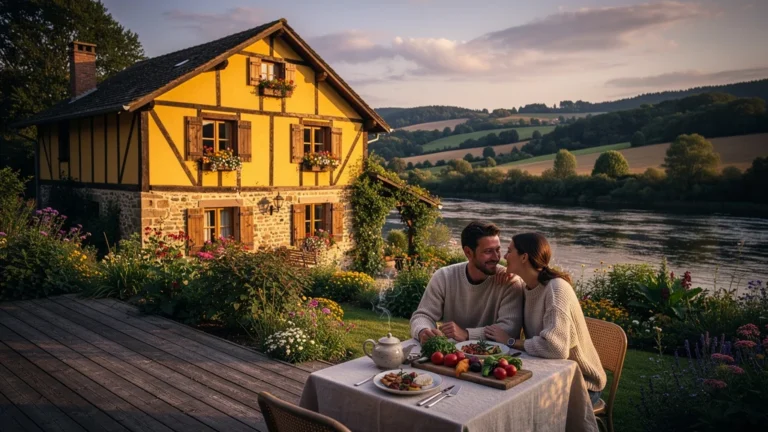 Maisons d'hôtes vallée de la Semoy avec table saisonnière et nuit calme, ambiance chaleureuse et naturelle