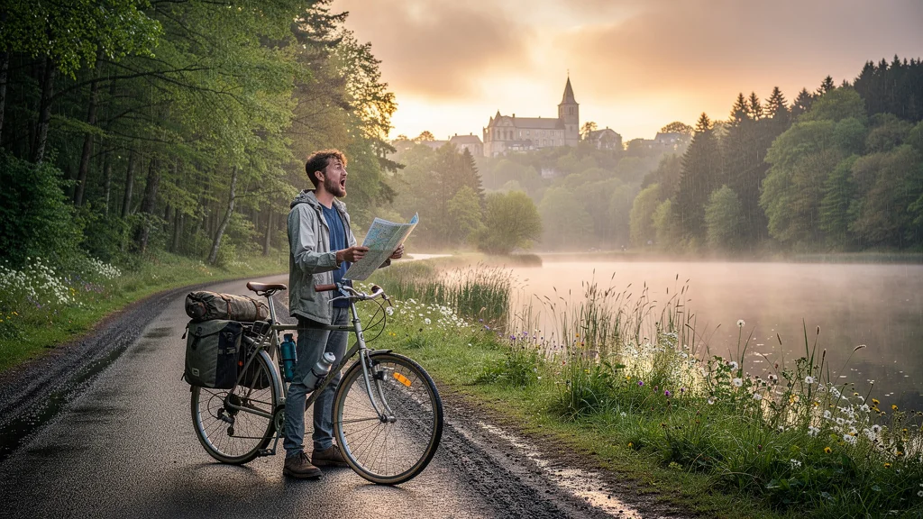 Voyageur réalisant l’erreur de vouloir faire le lac des Vieilles-Forges et Givet en une matinée