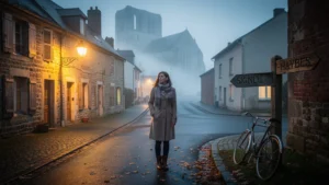 Paysage réaliste d’un séjour de charme entre Signy-l’Abbaye et Haybes au lever du jour