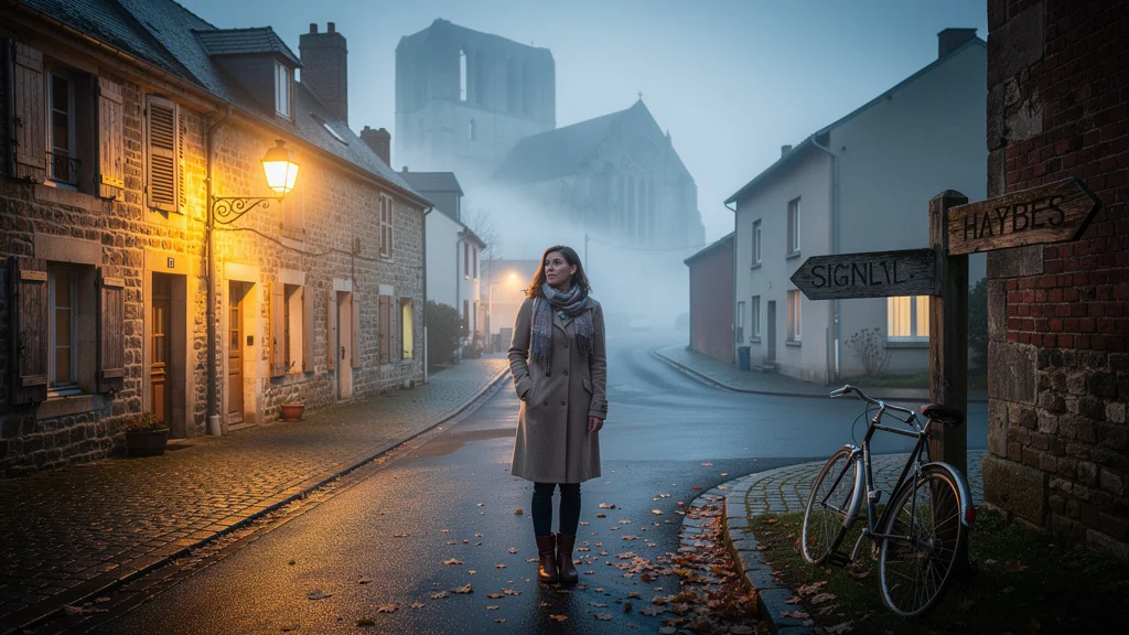 Paysage réaliste d’un séjour de charme entre Signy-l’Abbaye et Haybes au lever du jour