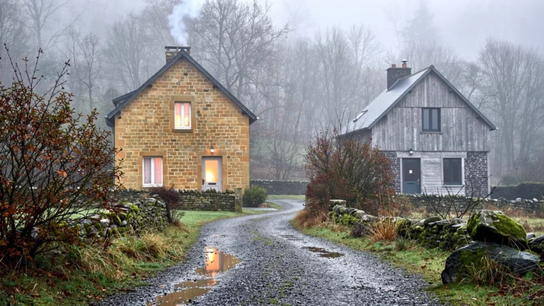 Deux gîtes près de Givet en basse saison, ambiance chaleureuse dans le gîte qui chauffe vraiment